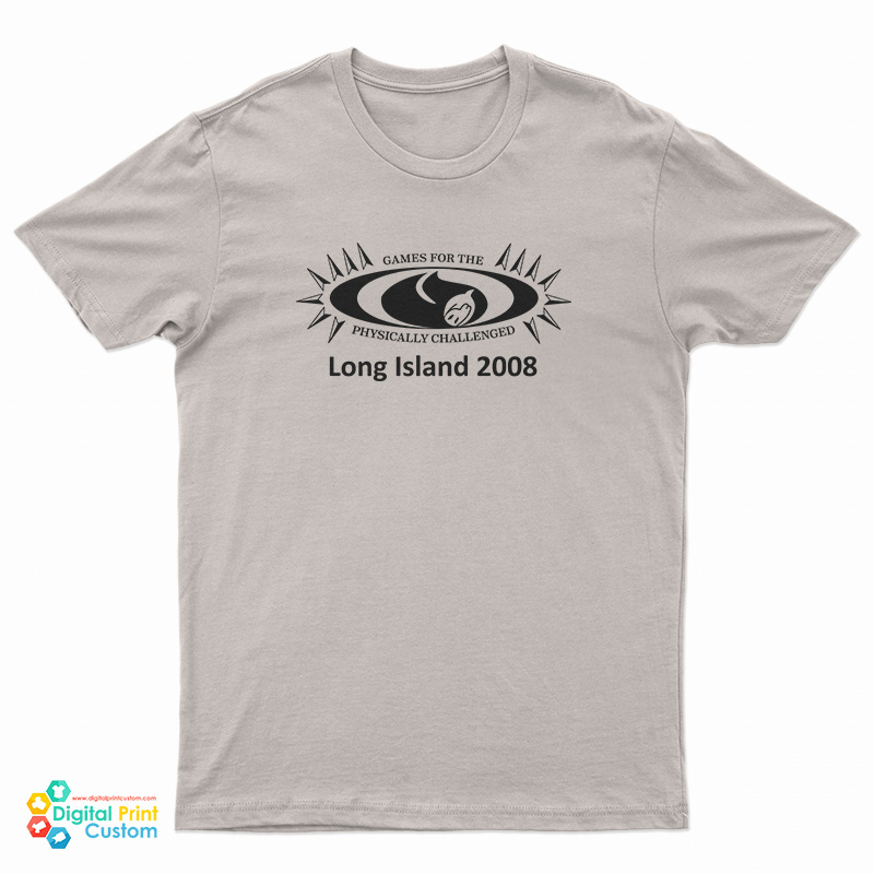 Michael Cera Wearing Games For The Physically Challenged Long Island T-Shirt