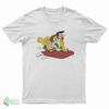 Sarah Connor The Terminator Wearing The Jetsons T-Shirt
