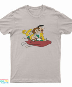 Sarah Connor The Terminator Wearing The Jetsons T-Shirt