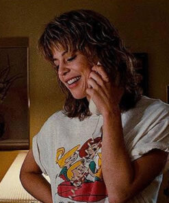 Sarah Connor The Terminator Wearing The Jetsons T-Shirt