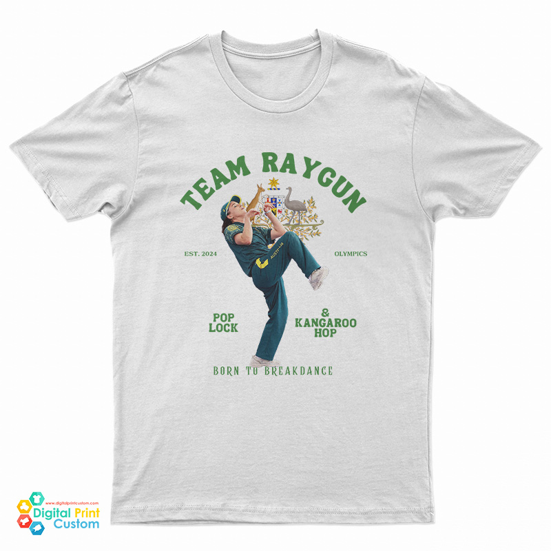 Breakdancing Like Raygun Team Raygun T-Shirt