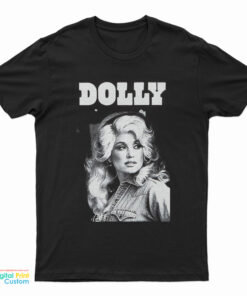Dolly Parton Portrait Logo T-Shirt
