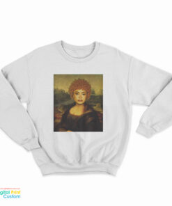 Ice Spice Mona Lisa Parody Sweatshirt