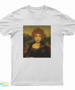 Ice Spice Mona Lisa Parody T-Shirt