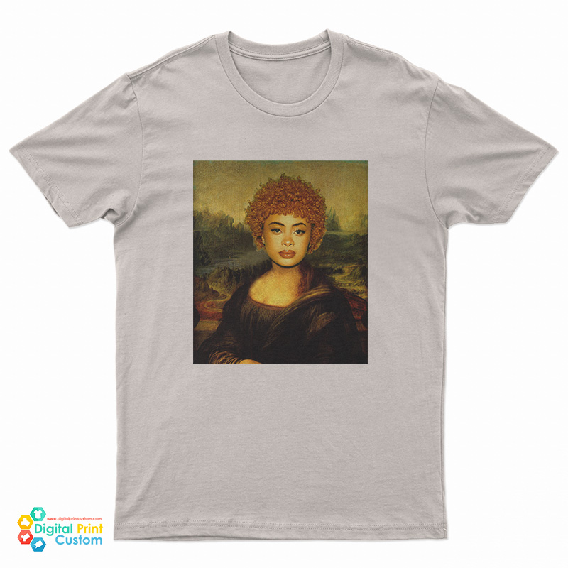 Ice Spice Mona Lisa Parody T-Shirt