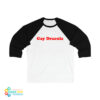 Mark Normand Gay Dracula 3/4 Sleeve Baseball T-Shirt