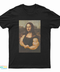 Mona Lisa Bodybuilding T-Shirt