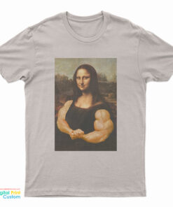 Mona Lisa Bodybuilding T-Shirt