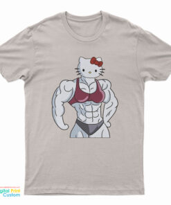 Muscular Kitty Hello Kitty Muscle Gym T-Shirt