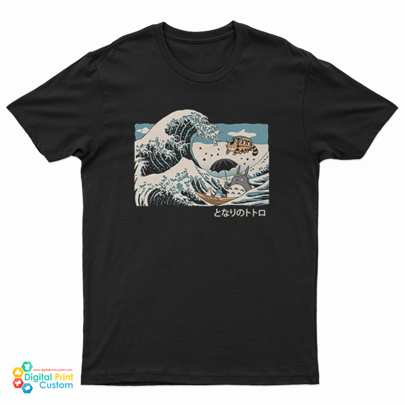 My Neighbor Totoro The Great Wave T-Shirt