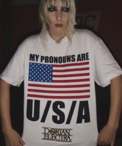 My Pronouns Are Usa Dorian Electra T-Shirt