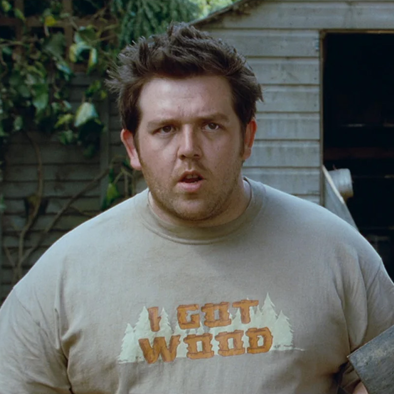 Nick Frost I Got Wood T-Shirt