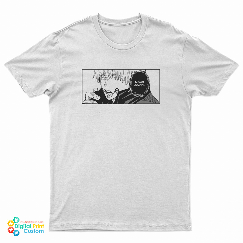 Touch Grass Toge Inumaki Jujutsu Kaisen Meme T-Shirt