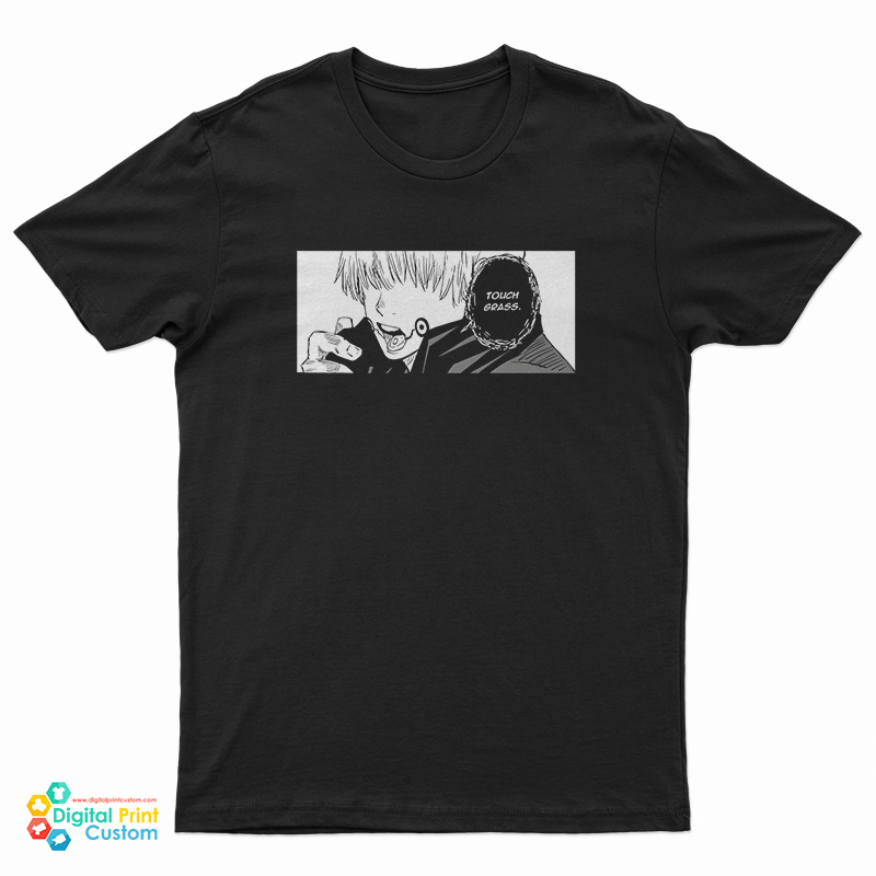 Touch Grass Toge Inumaki Jujutsu Kaisen Meme T-Shirt