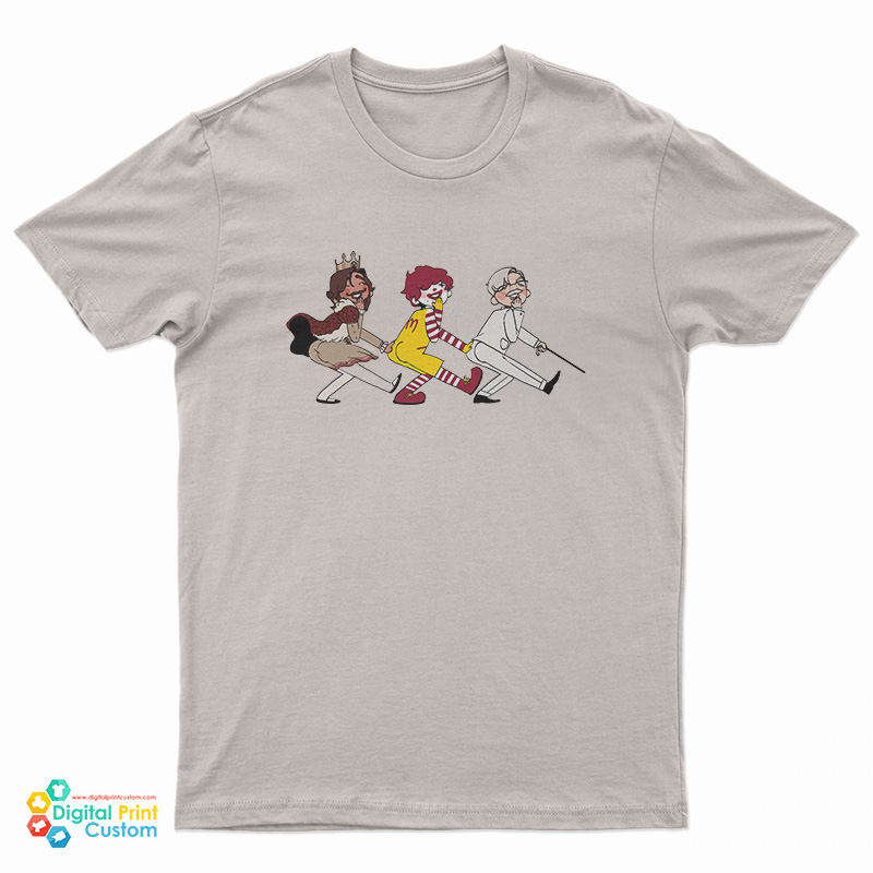 Burger King Ronald McDonald And Colonel Sanders T-Shirt