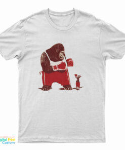 Gorilla Boxing Kangaroo T-Shirt