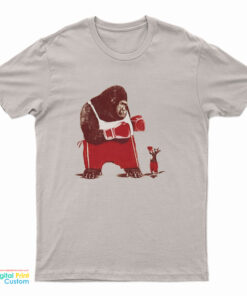 Gorilla Boxing Kangaroo T-Shirt