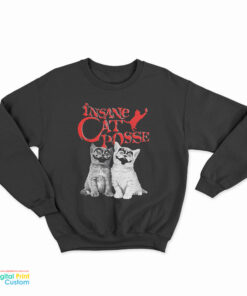 Insane Cat Posse Halloween Sweatshirt