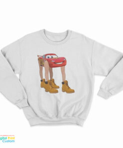 Lightning McQueen With Legs Sweatshirt