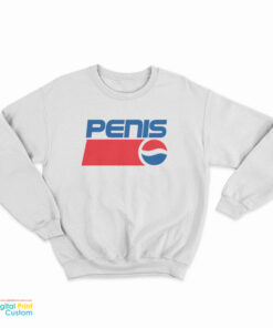 Penis Pepsi Logo Parody Sweatshirt