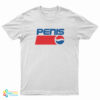 Penis Pepsi Logo Parody T-Shirt