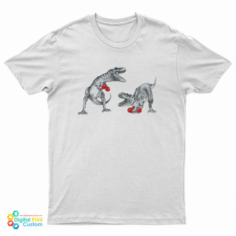 T-Rex Boxing Phil Miller Last Man On Earth T-Shirt