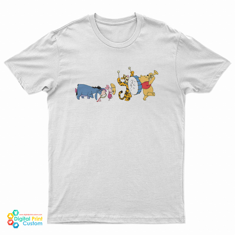 Winnie The Pooh Marching Band T-Shirt