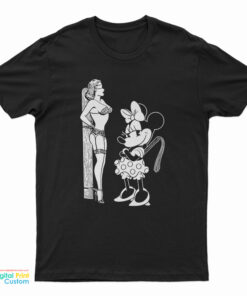 Axl Rose Wearing Minnie Mouse BDSM T-Shirt