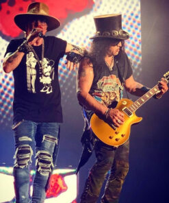 Axl Rose Wearing Minnie Mouse BDSM T-Shirt