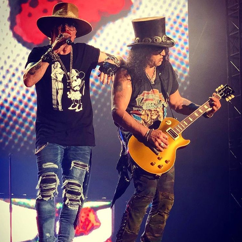 Axl Rose Wearing Minnie Mouse BDSM T-Shirt