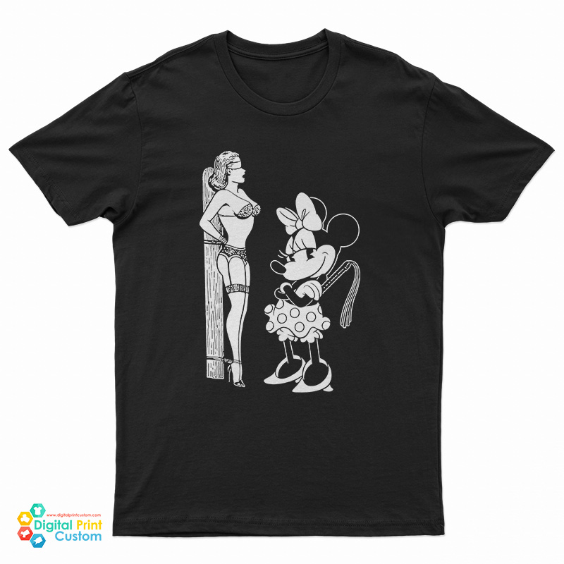 Axl Rose Wearing Minnie Mouse BDSM T-Shirt