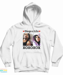 Diego X Lila Xoxoxox Hoodie