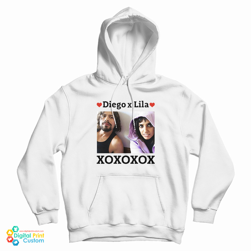 Diego X Lila Xoxoxox Hoodie