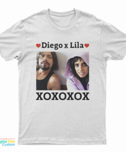 Diego X Lila Xoxoxox T-Shirt