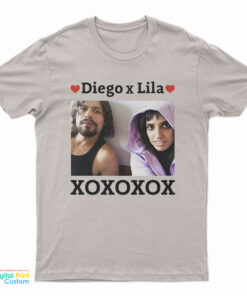 Diego X Lila Xoxoxox T-Shirt