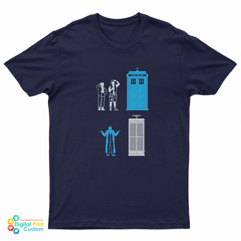 Doctor Who Bill And Ted Not My Time Machine T-Shirt