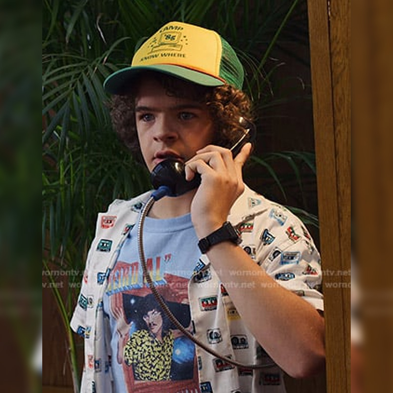 Dustin's Weird Al Yankovic T-Shirt