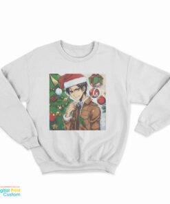 Eren Yeager Christmas Attack On Titan Anime Sweatshirt