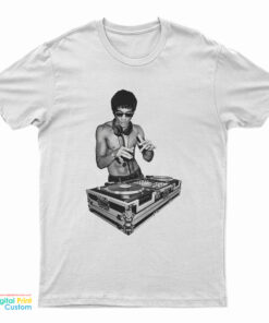 Iron Man Tony Stark Bruce Lee Dj T-Shirt