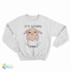 It's Giving Thanks Turkey Slay Thanksgiving Meme Sweatshirt