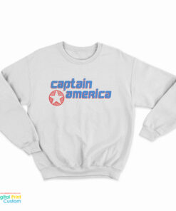 Kurt Cobain Captain America Sweatshirt
