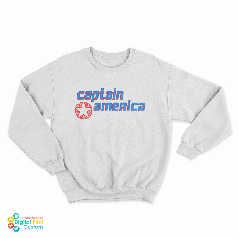 Kurt Cobain Captain America Sweatshirt