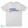 Kurt Cobain Captain America T-Shirt