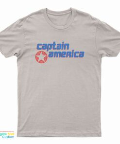 Kurt Cobain Captain America T-Shirt