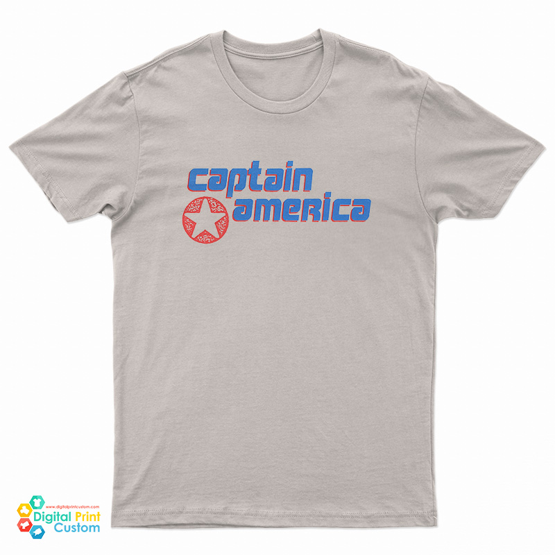 Kurt Cobain Captain America T-Shirt