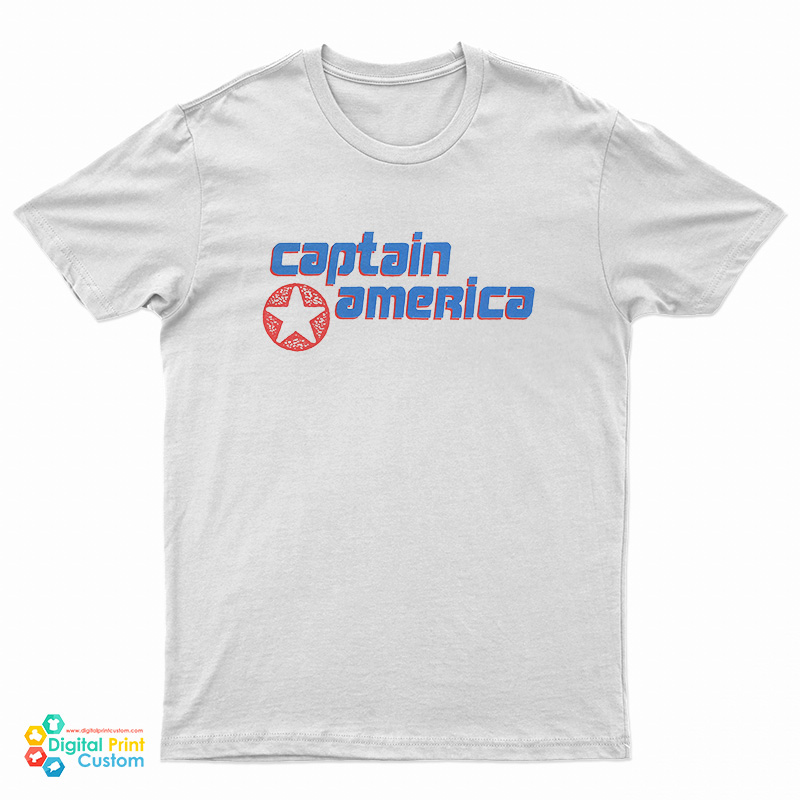 Kurt Cobain Captain America T-Shirt
