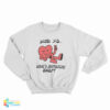 Love Is What's Happening Baby Heart Sweatshirt