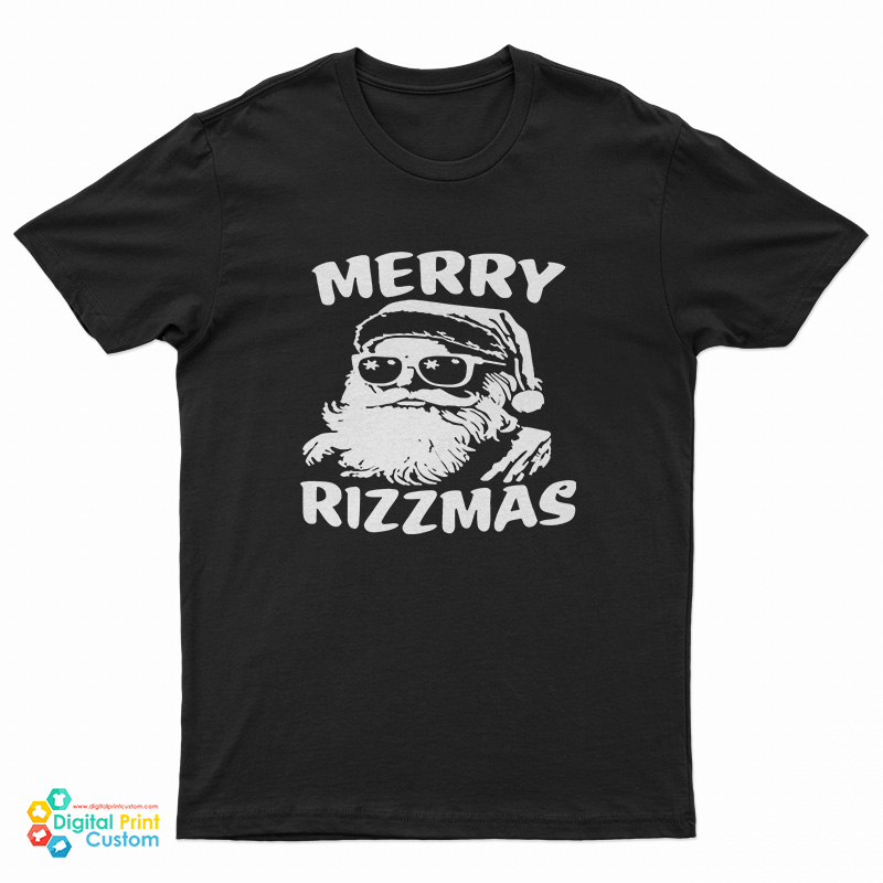 Merry Rizzmas Funny Christmas T-Shirt