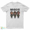 Migos Hip Hop Offset Quavo Takeoff T-Shirt