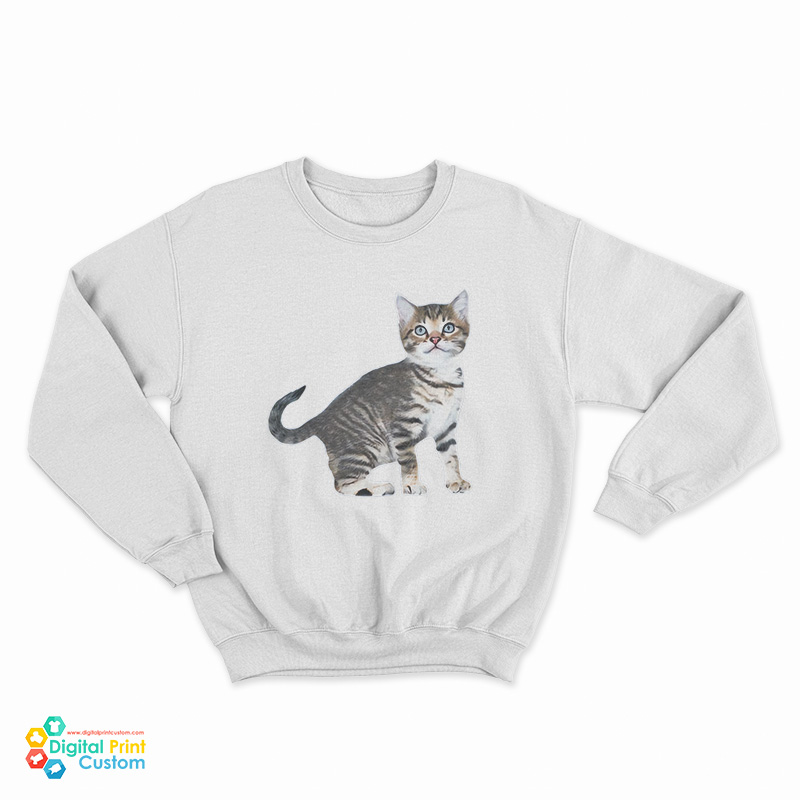 Tony Stark Kitten Sweatshirt